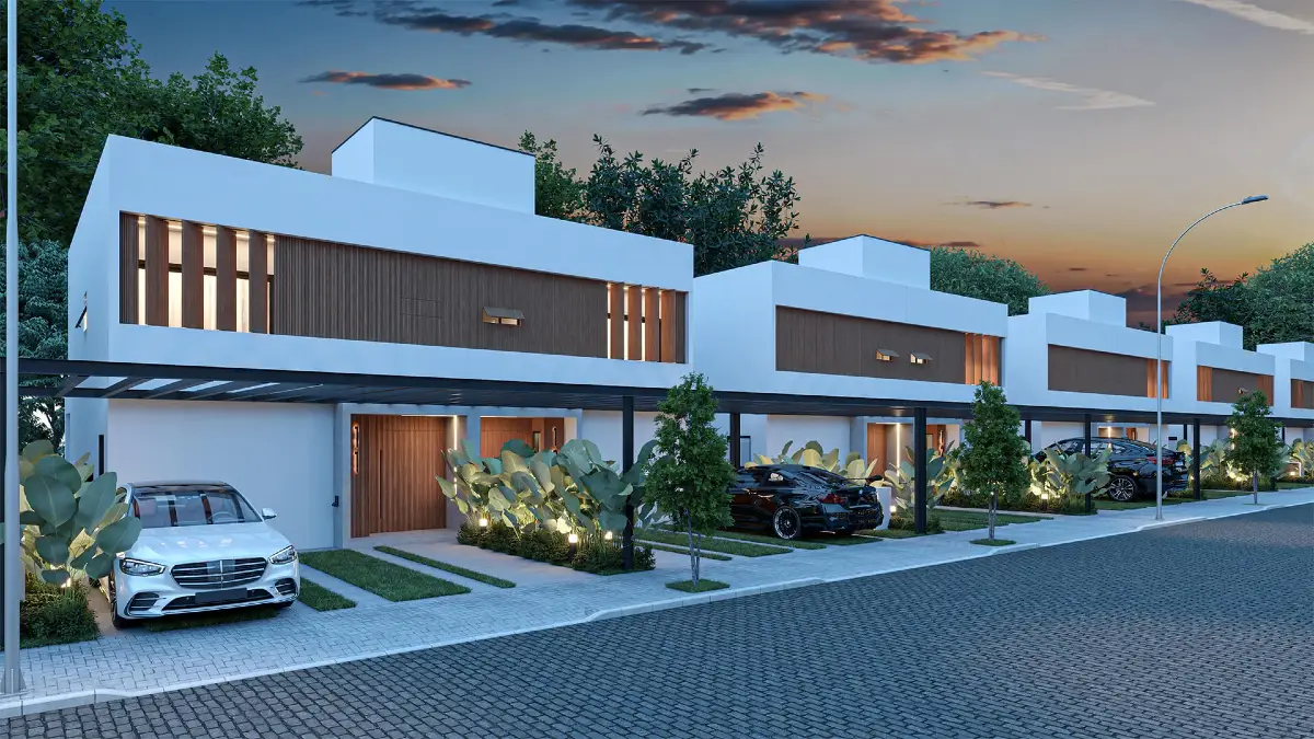 Fachada Forest Houses